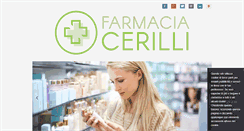 Desktop Screenshot of farmaciacerilli.com